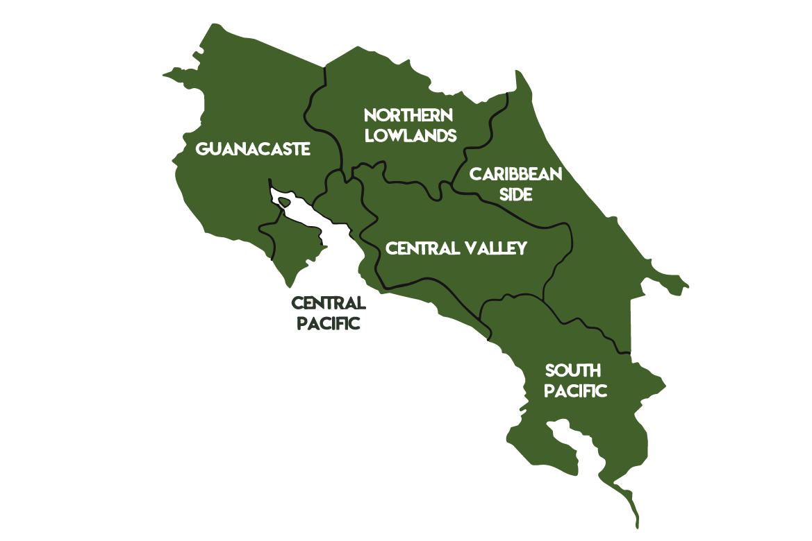 Mapa Costa Rica