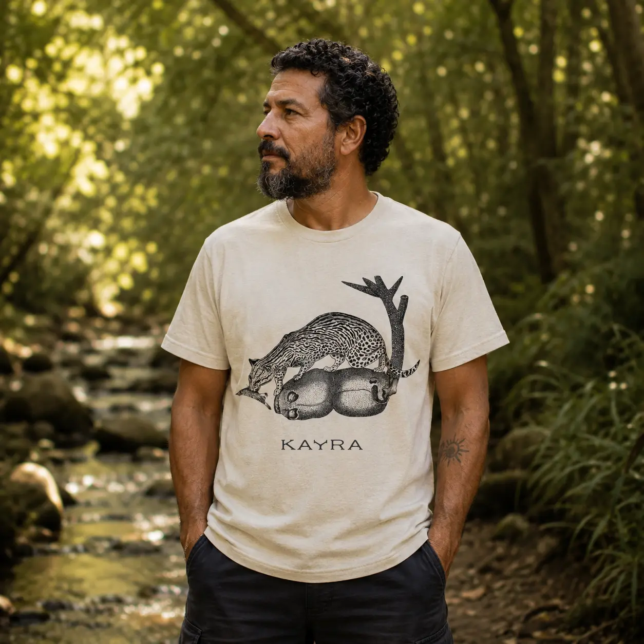 Camiseta de Fauna: Ocelote
