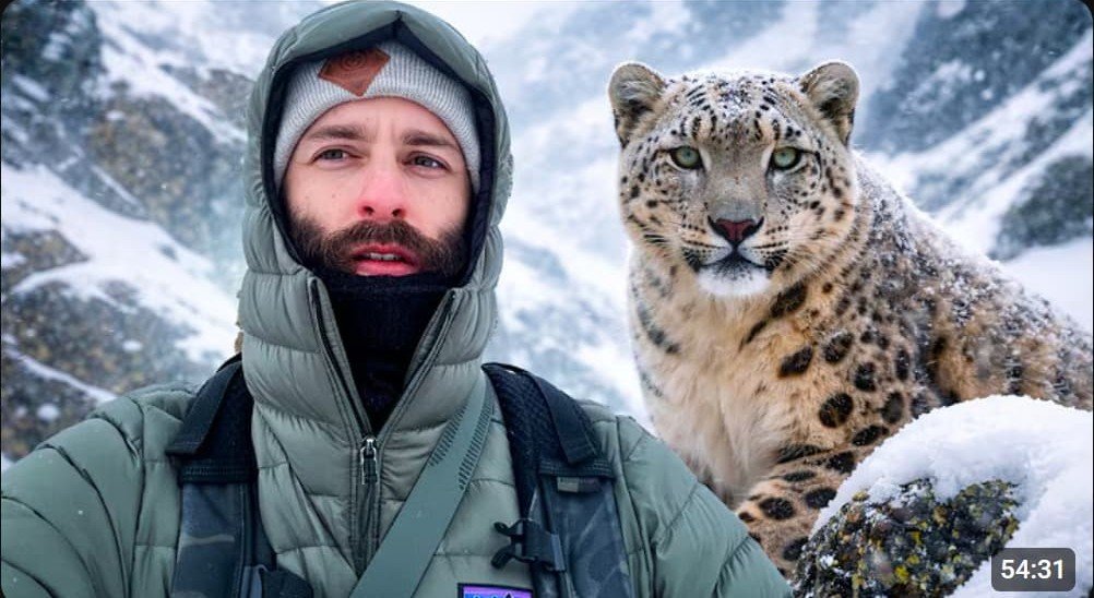 Kike Arnaiz en busca del leopardo de las nieves